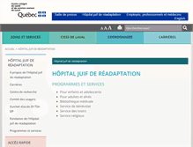 Tablet Screenshot of hjr-jrh.qc.ca